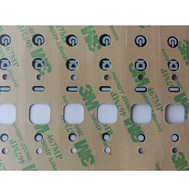 Die Cut 3M 7733FL Độ bền tối ưu Vật liệu tiếp x&uacute;c với tia cực t&iacute;m ngo&agrave;i trời vượt trội Nh&atilde;n phủ polyester chống tia cực t&iacute;m r&otilde; r&agrave;ng