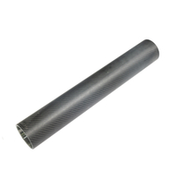 Ống sợi carbon tròn Ống sợi carbon tròn Kích thước tùy chỉnh ống sợi carbon