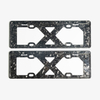Khung biển số xe bằng sợi carbon tùy chỉnh chuyên nghiệp