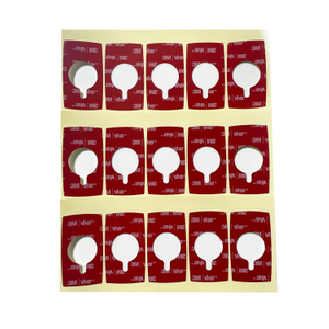 Die Cut 3M 7381 7866 Hỗ trợ Logo tùy chỉnh Chỉ báo chống giả mạo Nhãn tự dính Con dấu Vật liệu nhãn 
