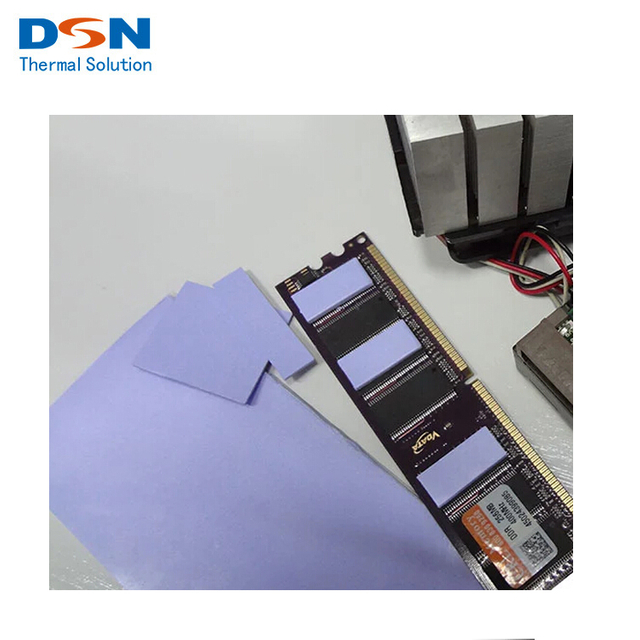 tản nhiệt pad nhiệt độ dẫn độ dẫn cao khoảng cách nhiệt cho pin GPU 
